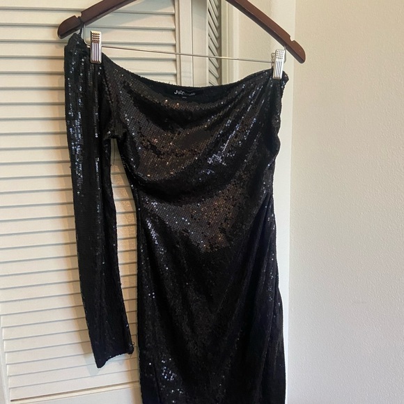 Windsor Black Sequin Dress size Small - Picture 11 of 14